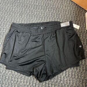 GAPFit Black Mesh Shorts